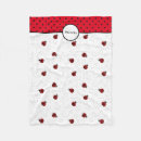 Search for red polka dot blankets Heart