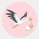 Search for baby girl stork stickers Pregnancy