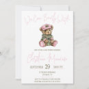 Search for army baby shower invitations Pink