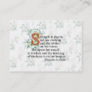 Search for inspirational bible verse business cards Encouragement