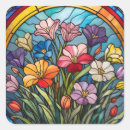 Search for stained glass stickers Floral