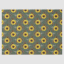 Search for sunflower decoupage tissue paper Green