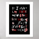 Search for black white red art Typography
