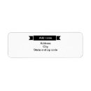 Search for anniversary return address labels Typography
