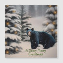 Search for beary christmas cards Snow