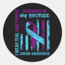 Search for purple awareness stickers Suicide