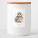 Search for owl food storage Watercolor