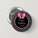 Search for polka dot pattern badges Black and white