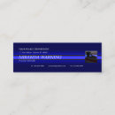 Search for thin blue line business cards Law enforcement