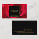 Search for red rose business cards Florist