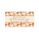 Search for pumpkin return address labels Fall autumn