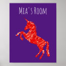 Search for bedroom kids posters Unicorn