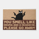 Search for funny cat doormats Washable home décor