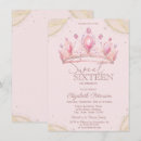 Search for elegant sweet 16 invitations Princess