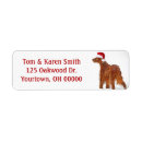 Search for dog snow return address labels Snowflakes