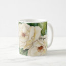 Search for romantic flowers mugs Watercolor