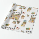 Search for farmer wrapping paper Watercolor