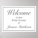 Search for bridal shower signs Minimalist