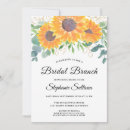 Search for sunflower bridal brunch invitations Watercolor