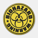 Search for biohazard magnets Warning