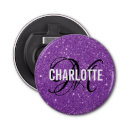 Search for glitter bottle openers Purple