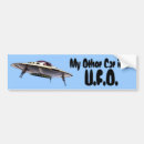Search for objects bumper stickers Alien