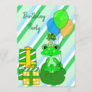 Search for toad birthday invitations Frog birthday party