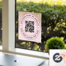 Search for view window decals Qr code window cling