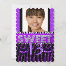Search for sweet 13 birthday invitations 13th