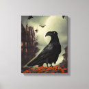 Search for haunted house canvas prints Creepy