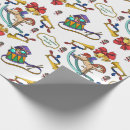 Search for rocking horse christmas wrapping paper Pattern