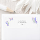 Search for kiss return address labels Purple