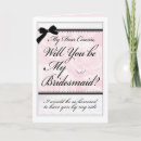 Search for cousin bridesmaid cards For her