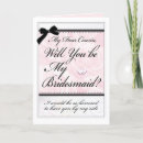 Search for cousin bridesmaid cards Pink