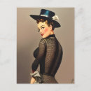 Search for retro lady postcards Woman