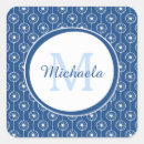 Search for blue and white pattern stickers Stylish