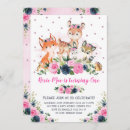 Search for woodland birthday invitations Watercolor greenery