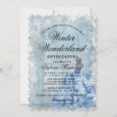 Search for magical winter wonderland invitations Blue