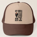 Search for funny boss hats Quote