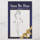 Search for bridal shower game flyers Gold