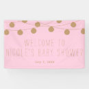 Search for girl baby shower banners Blush