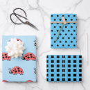 Search for ladybugs wrapping paper Polka dots