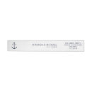 Search for anchor wedding return address labels Modern