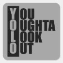 Search for yolo stickers Andy samberg