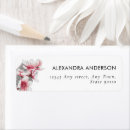 Search for japanese cherry blossom return address labels Pink
