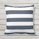 Search for navy blue and white stripes cushions Modern