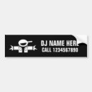 Search for dj bumper stickers Disc jockey