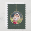 Search for scalloped frame cards Green
