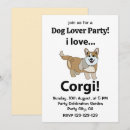Search for corgi invitations Party