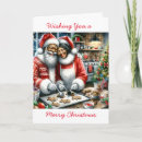Search for mrs claus christmas cards Vintage